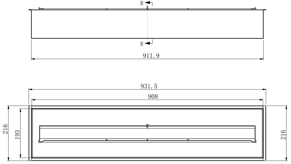 factory sale bio ethanol burner insert 36 inch (1) factory sale bio ethanol burner insert 36 inch (1)
