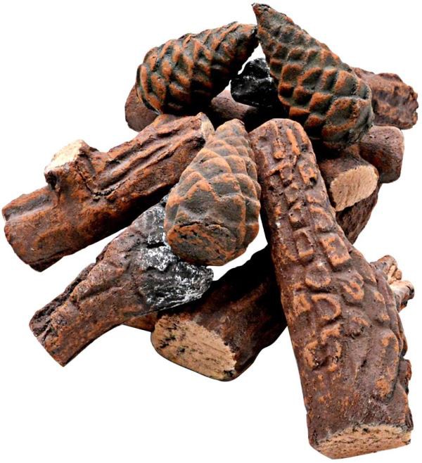 Ventiløse gaslogsæt